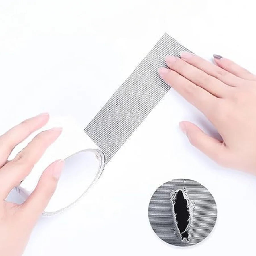 Mesh Roll Tape | Self-Adhesive Window Screen Repair Patch | 3M Anti-Insect Fiberglass