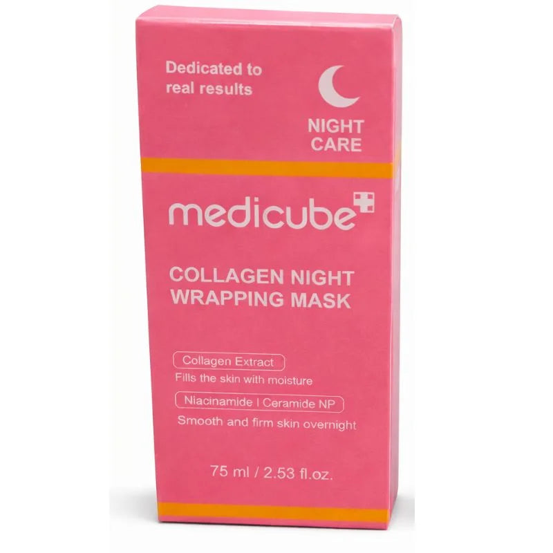 Medicube Collagen Night Wrapping Mask | Overnight Elasticity & Hydration Peel-Off Mask