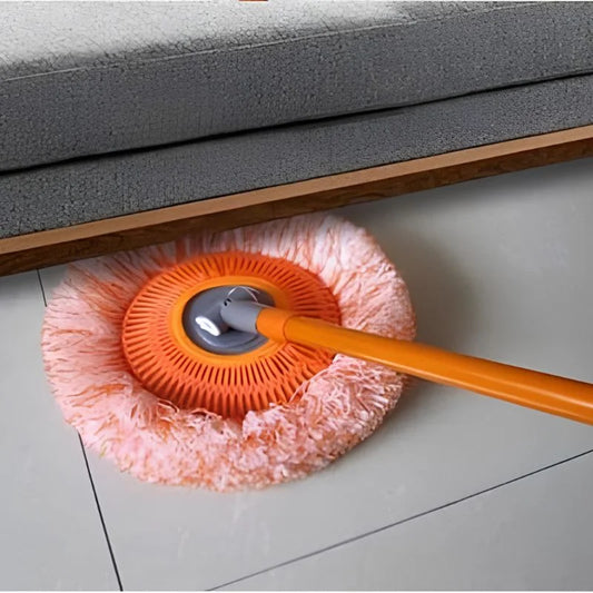 Sunflower Shape Cleaning Mop | 360Β° Rotating Extendable Microfiber | For Walls, Floors, Bathroom, Windows & Car Cleaning