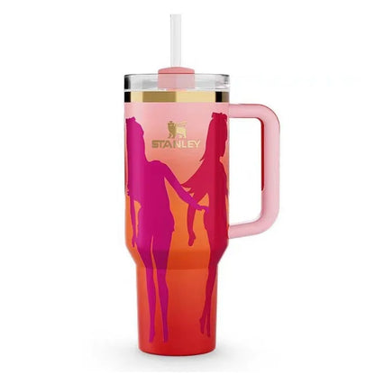 Pink Barbie Stanlay Tumbler | H2.0 Tumbler 1.18L Limited Edition Double Wall Vacuum Insulated