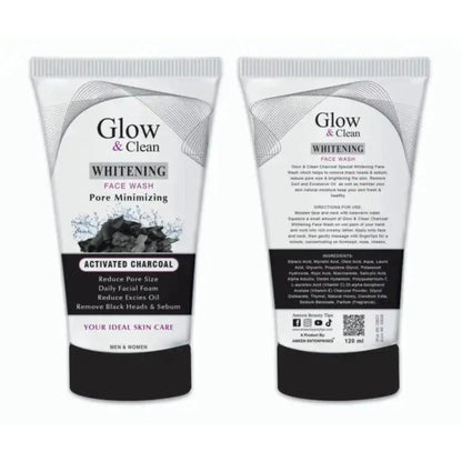 Glow & Clean Charcoal Face Wash | Deep Cleansing Oil Control & Pore Care